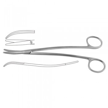 Metzenbaum-Fino Delicate Dissecting Scissor Curved - S Shaped Stainless Steel, 23 cm - 9"